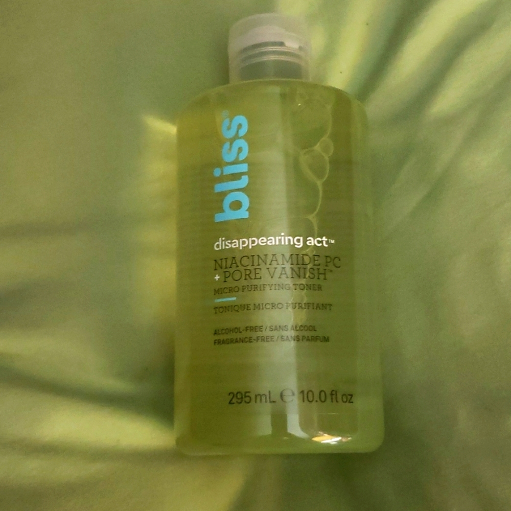 Bliss niacinamide toner